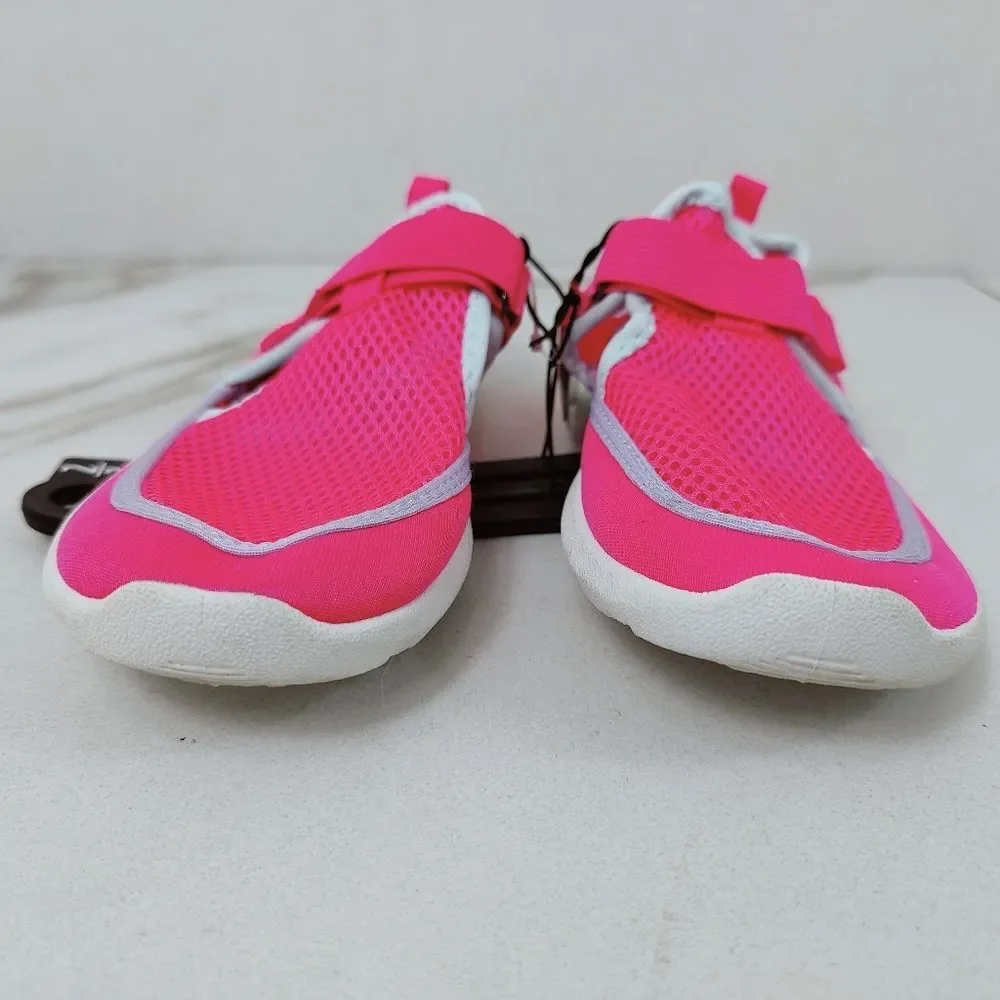 NWT Wonder Nation Toddler Girls' Neon Hot Pink Water Shoes, Sz 2-3